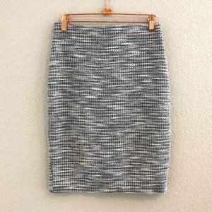 Philosophy Pencil Skirt Black & White